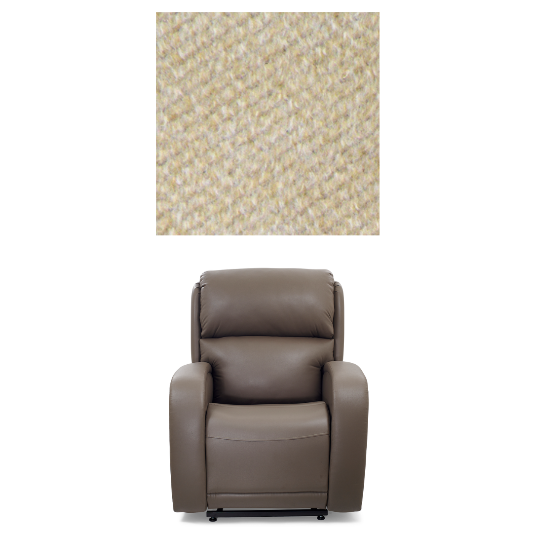 Golden Tech EZ Sleeper Assisted Lift Recliner with Twilight & Power Lumbar - Limestone